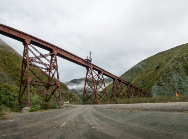 Viaducto del Toro (Del Toro Viaduct) Tren de las Nubes Railway -Quebrada del Toro, Salta, Argentina